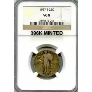 Quarter Dollars---Standing Liberty (3)