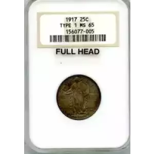 Quarter Dollars---Standing Liberty (3)