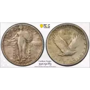 Quarter Dollars---Standing Liberty (3)