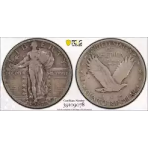 Quarter Dollars---Standing Liberty (3)