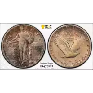 Quarter Dollars---Standing Liberty (3)