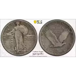 Quarter Dollars---Standing Liberty (3)