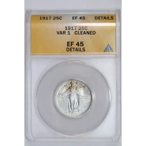 Quarter Dollars---Standing Liberty