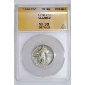 Quarter Dollars---Standing Liberty