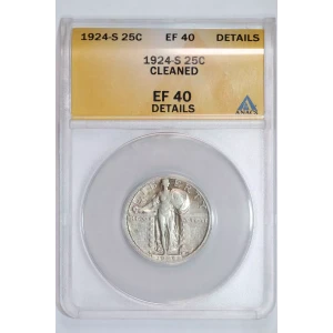 Quarter Dollars---Standing Liberty