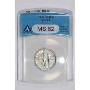 Quarter Dollars---Standing Liberty