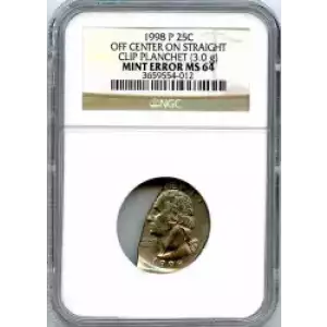 Quarter Dollars-Washington --Clad Coinage 1965-Present -Copper-Nickel- 0.25 Dollar (3)