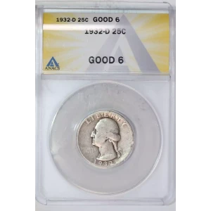 Quarter Dollars-Washington-Silver Coinage