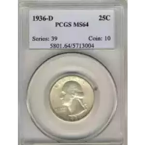 Quarter Dollars-Washington-Silver Coinage (3)