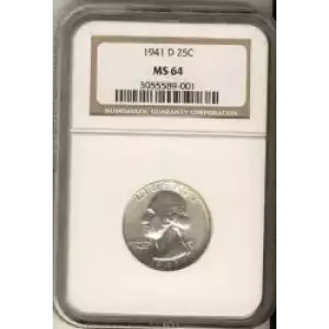 Quarter Dollars-Washington-Silver Coinage (3)