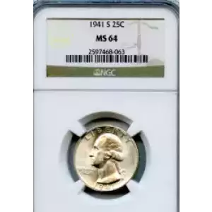 Quarter Dollars-Washington-Silver Coinage (3)