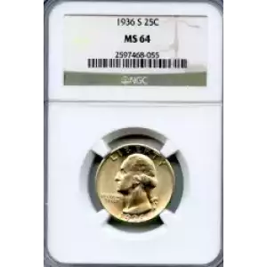 Quarter Dollars-Washington-Silver Coinage (3)