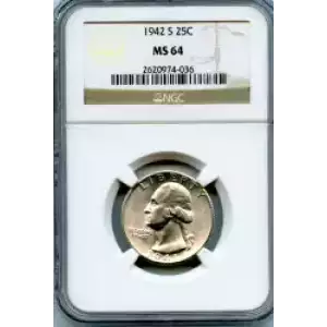 Quarter Dollars-Washington-Silver Coinage (3)