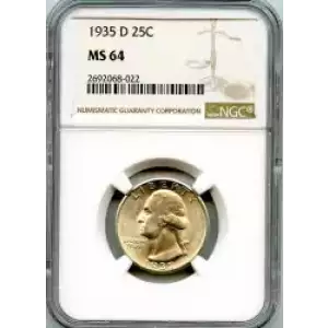 Quarter Dollars-Washington-Silver Coinage (3)