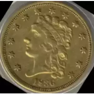 Quarter Eagles---Classic Head, 1834-1839 -Gold- 2.5 Dollar (3)