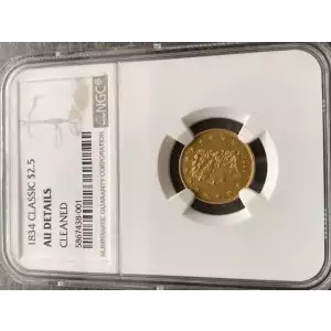 Quarter Eagles---Classic Head, 1834-1839 -Gold- 2.5 Dollar (3)
