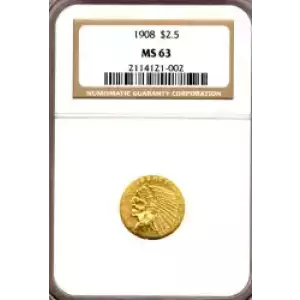 Quarter Eagles---Indian Head 1908-1929 -Gold- 2.5 Dollar (3)