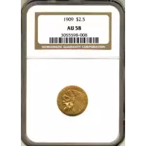 Quarter Eagles---Indian Head 1908-1929 -Gold- 2.5 Dollar (3)