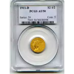 Quarter Eagles---Indian Head 1908-1929 -Gold- 2.5 Dollar (3)