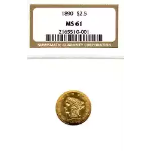 Quarter Eagles---Liberty Head 1840-1907 -Gold- 2.5 Dollar (3)