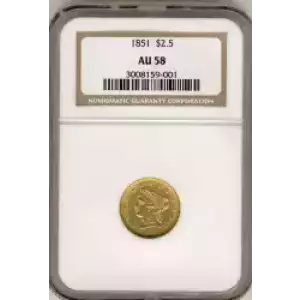 Quarter Eagles---Liberty Head 1840-1907 -Gold- 2.5 Dollar (3)