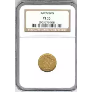 Quarter Eagles---Liberty Head 1840-1907 -Gold- 2.5 Dollar (3)