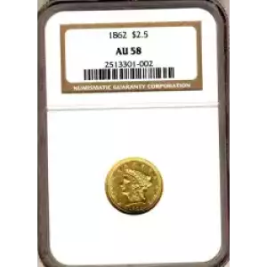 Quarter Eagles---Liberty Head 1840-1907 -Gold- 2.5 Dollar (3)