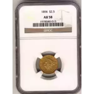 Quarter Eagles---Liberty Head 1840-1907 -Gold- 2.5 Dollar (3)