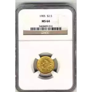 Quarter Eagles---Liberty Head 1840-1907 -Gold- 2.5 Dollar (3)