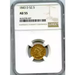 Quarter Eagles---Liberty Head 1840-1907 -Gold- 2.5 Dollar (3)