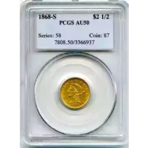 Quarter Eagles---Liberty Head 1840-1907 -Gold- 2.5 Dollar (3)