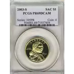Sacagawea 2000-2017 - Brass Dollar (3)