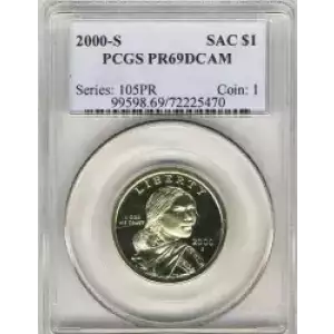Sacagawea 2000-2017 - Brass Dollar (3)