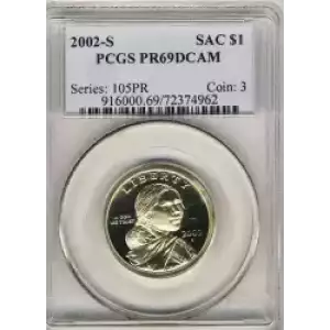 Sacagawea 2000-2017 - Brass Dollar (3)