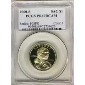 Sacagawea 2000-2017 - Brass Dollar (3)