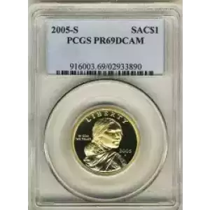 Sacagawea 2000-2017 - Brass Dollar (3)
