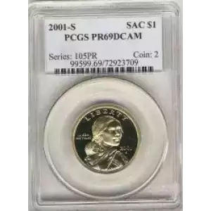 Sacagawea 2000-2017 - Brass Dollar (3)