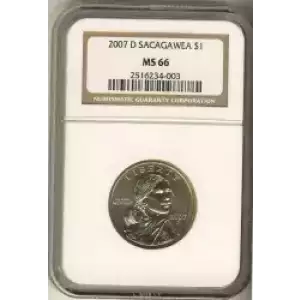 Sacagawea 2000-2017 - Brass Dollar (3)