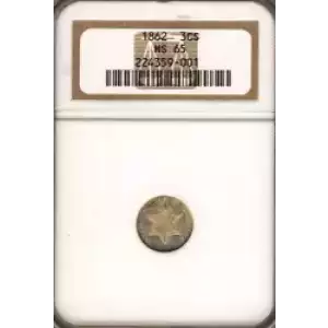 Silver Three Cent Pieces Trimes-1851-1873 (3)