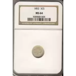 Silver Three Cent Pieces Trimes-1851-1873 (3)