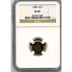 Silver Three Cent Pieces Trimes-1851-1873 (3)