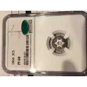 Silver Three Cent Pieces Trimes-1851-1873 (3)