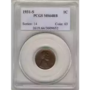 Small Cents-Lincoln, Wheat Ears Reverse 1909-1958 -Copper (3)