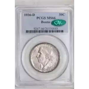 1936-D 50C Boone