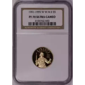 1991-1995 WORLD WAR II ANNIVERSARY ULTRA CAMEO