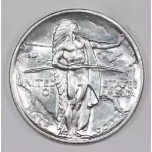 Classic Commemorative Silver Oregon Trail Memorial 1926 -1939 Silver -  0.5 Dollar