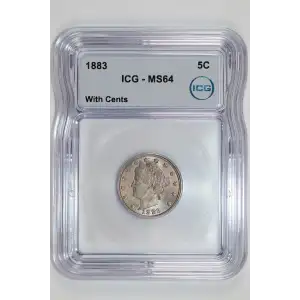 Nickel Five Cent Pieces-Liberty Head 1883-1913