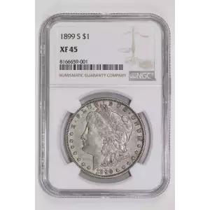 1899-S MORGAN DOLLAR NGC XF45 (2)