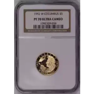 1992 COLUMBUS QUINCENTENARY ULTRA CAMEO (2)