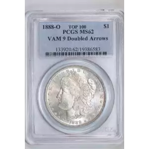 1888-O $1 VAM 9 Doubled Arrows (2)